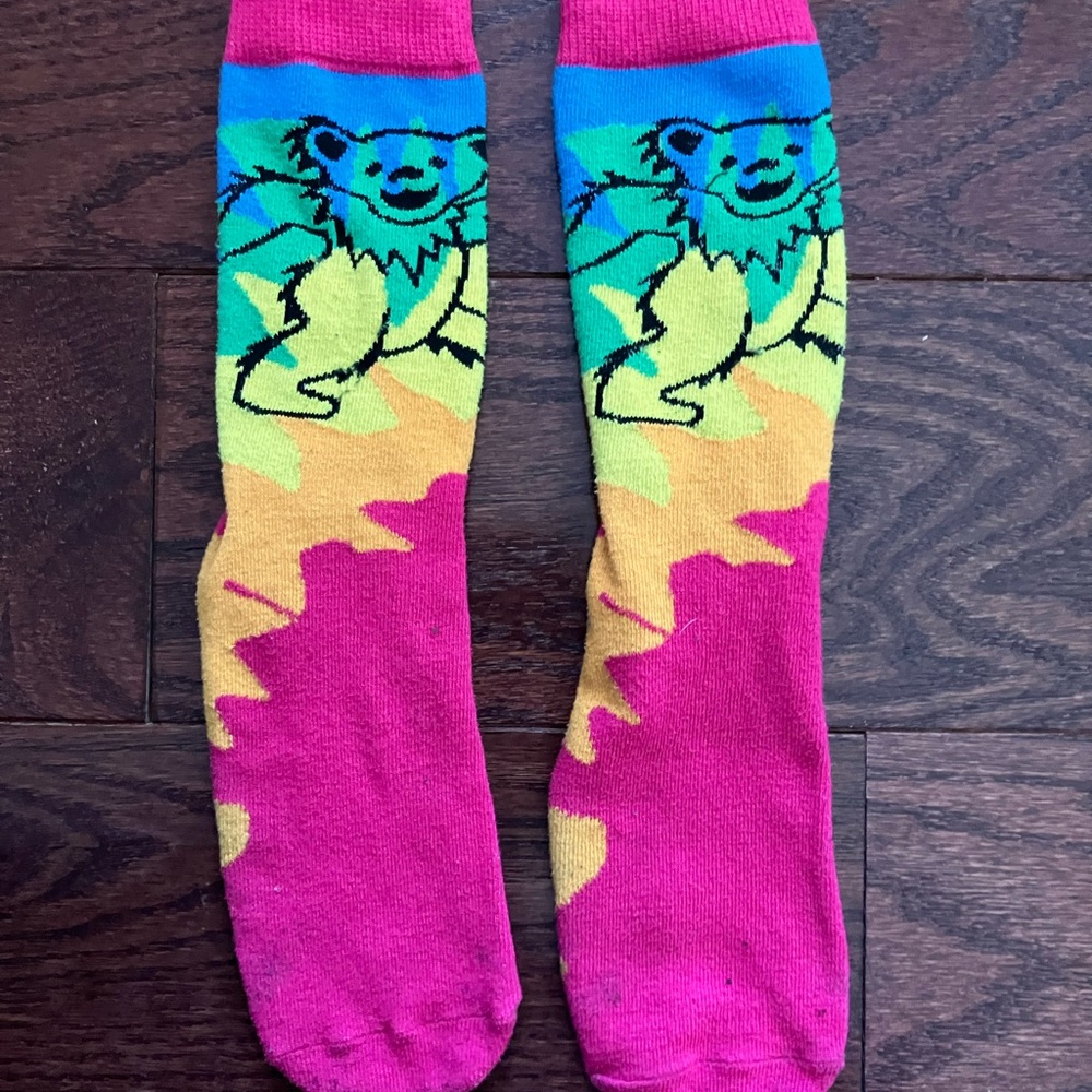 Grateful Dead Bear socks